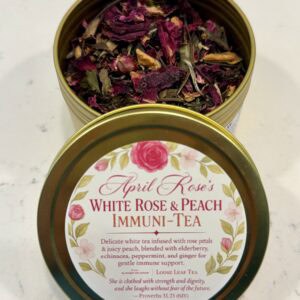 April Rose’s White Rose & Peach Immuni-Tea